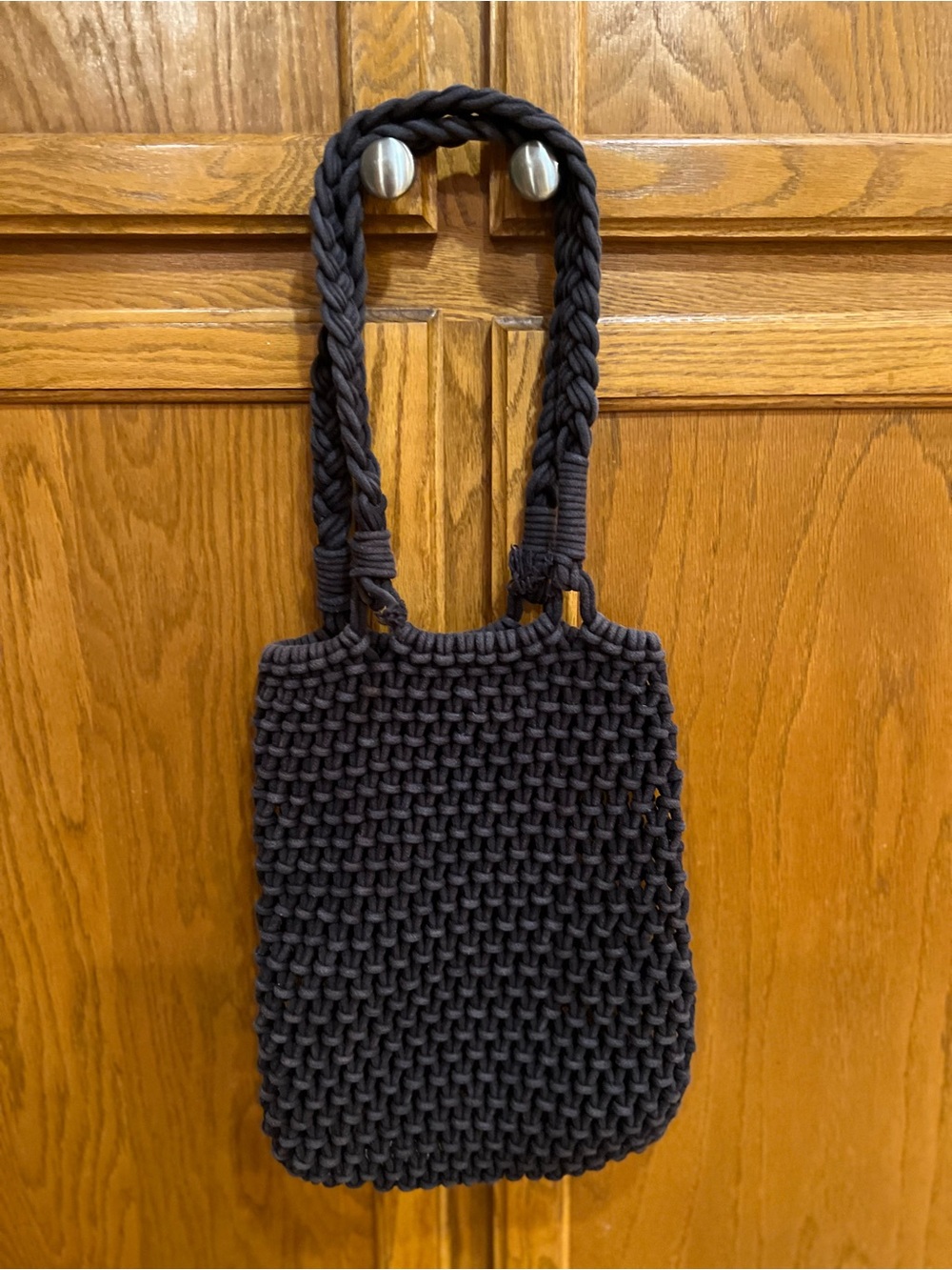 J Crew Cadiz Hand Knotted Rope Tote